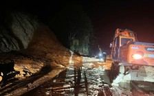 Đèo Gia Bắc sạt lở, đèo Đại Ninh chỉ lưu thông một chiều, QL28 tê liệt