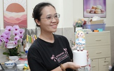 Những chiếc bánh sinh nhật độc bản có giá từ 3 - 4 triệu đồng/bánh