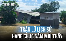 Hàm Thuận hoang tàn trong lũ lịch sử, Hàm Thắng dân chạy thâu đêm