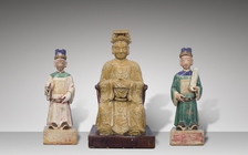 Gốm Sài Gòn xưa kể chuyện: Khám phá bộ tượng thờ 3 quyền năng thiên, địa, thủy