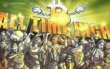 Giá Bitcoin tăng vọt lên 123.000 USD, áp sát đỉnh lịch sử