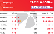 Kết quả xổ số Power 6/55 Vietlott tối 4.10, tiếp tục có người trúng 3,1 tỉ đồng