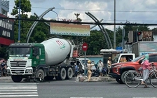 Xe bồn cuốn xe máy, người phụ nữ tử vong thương tâm