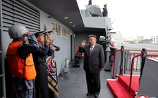 Ông Kim Jong-un thăm tàu khu trục Choe Hyon