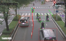 Camera AI của CSGT TP.HCM bắt lỗi hàng loạt xe máy vượt đèn đỏ ở trung tâm