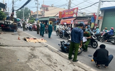 TP.HCM: Xe cần cẩu tông xe mô tô phân khối lớn, một người tử vong