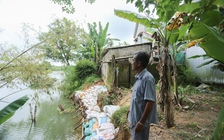 Người dân dọc sông Bồ nơm nớp lo sạt lở