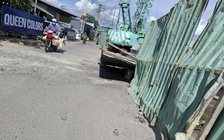 Công trình thi công kéo dài, ảnh hưởng người dân