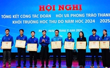 T.Ư Đoàn tặng bằng khen cho các tập thể, cá nhân xuất sắc