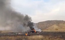 Máy bay quân sự C-130 của Thổ Nhĩ Kỳ chở 20 người rơi ở Georgia