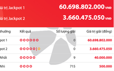 Kết quả xổ số Power 6/55 Vietlott tối 13.11, hơn 60 tỉ vẫn chờ người trúng