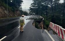 Cấm lưu thông qua đèo Prenn từ 10 giờ ngày 17.11