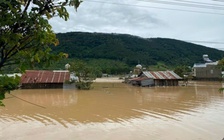 Thủy điện Đa Nhim tăng lưu lượng xả lũ, vùng hạ lưu bị ngập