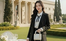 Áo khoác và chân váy, bộ đôi 'bất bại' trong mùa lạnh