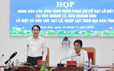 Khánh Hòa sạt lở, ngập lụt khắp nơi, Bí thư Tỉnh ủy triệu tập họp khẩn
