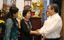 Lãnh đạo MTTQ TP.HCM thăm gia đình nguyên lãnh đạo Mặt trận Dân tộc Giải phóng miền Nam
