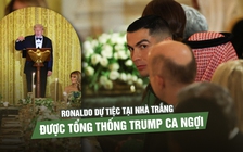 Ronaldo dự tiệc tại Nhà Trắng, được Tổng thống Trump ca ngợi
