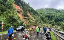 Đèo Phượng Hoàng sạt lở, giao thông chia cắt từ Đắk Lắk về Phú Yên cũ