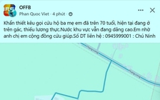 'Cứu với', 'không liên lạc được', 'nước đang lên'… đang  chia sẻ chóng mặt