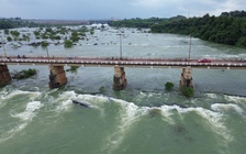 Thủy điện Trị An liên tục điều tiết nước lũ: Tăng, giảm rồi lại tăng