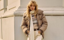 Diện áo phao, áo khoác dáng dài 'bật' cá tính trong mùa giá rét