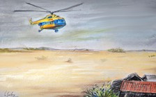 'Thương quá đồng bào tôi': Bộ tranh 'thay lời muốn nói' của họa sĩ Lê Sa Long