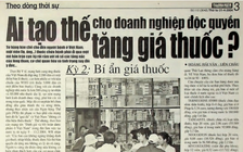 Cảnh báo tiêu cực trong ngành dược từ 21 năm trước