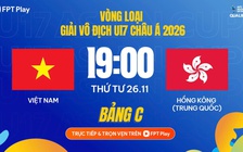Lịch thi đấu U.17 Việt Nam hôm nay: Phải thắng Hồng Kông để đứng trên Malaysia, xem kênh nào?