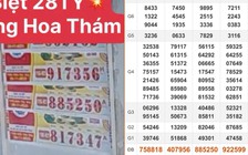 Đại lý TP.HCM bán 14 tờ trúng độc đắc xổ số miền Nam ngày 29 tháng 11
