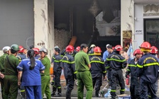 TP.HCM: Cháy hầm giữ xe thẩm mỹ viện trên đường Nguyễn Đình Chiểu