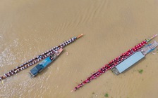 Cận cảnh đua ghe ngo tại lễ hội Ooc Om Boc Vĩnh Long