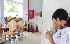 CSGT TP.HCM kiểm tra bãi xe trường học: Nhận giấy phạt 9 triệu, nữ sinh bật khóc