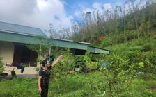 Sống bất an dưới chân núi lở