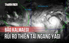 Bão Kalmaegi (bão số 13) sẽ gây gió rất mạnh, cấp rủi ro thiên tai ngang bão Yagi
