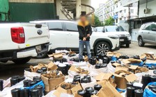 Triệt phá đường dây mua bán khí cười từ Quảng Ninh về Hà Nội