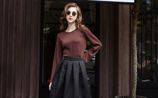 Chân váy midi là sự kết hợp giữa thời trang cổ điển và hiện đại