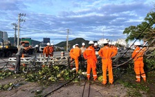 Hơn 1,6 triệu khách hàng tại miền Trung mất điện do ảnh hưởng bão số 13 Kalmaegi
