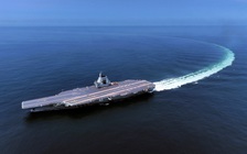 Tàu sân bay mới nhất của Trung Quốc vào biên chế, ông Tập Cận Bình lên tàu