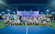 Giải pickleball ngành xe miền Nam khép lại bằng hành trình thiện nguyện