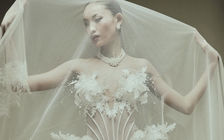 Tôn hình thể quyến rũ với áo corset, đầm dạ tiệc vải sheer