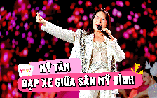 40.000 khán giả đội mưa và một tình yêu bền bỉ dành cho Mỹ Tâm