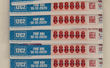 Hy hữu dãy số 444444 trúng xổ số miền Nam ngày 15 tháng 12 đài Cà Mau