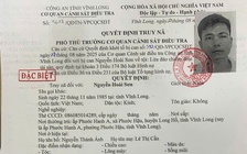 Vĩnh Long: Bị can Nguyễn Hoài Sơn ra đầu thú