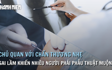 Đối mặt với nguy cơ mất khả năng vận động vì chủ quan với chấn thương nhẹ
