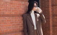 Giữ ấm nhưng vẫn thanh lịch với áo khoác blazer
