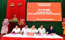 Thắt chặt tình quân dân trong hoạt động kết nghĩa của Vùng 2 Hải quân