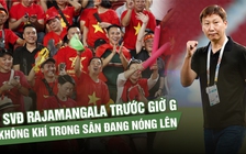 Thầy Kim ra hiệu đặc biệt, HLV Kiatisuk hỏi thăm phóng viên trước giờ chung kết SEA Games