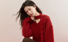 Chân váy da, chân váy dáng dài hợp nhất với dáng áo len