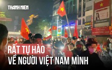 Người dân Hà Nội xuống đường ăn mừng chiến thắng của tuyển Việt Nam