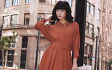 Váy sơ mi chiết eo, đầm dài cổ điển... diện đi làm, đi chơi đều đẹp